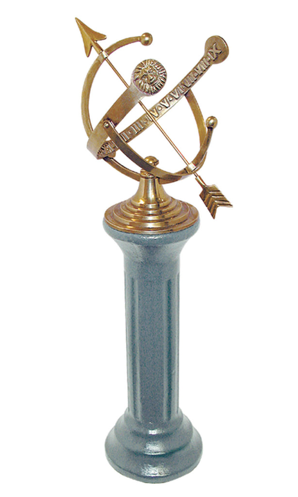 Cast Iron 50's style sundial #2520 by Rome 