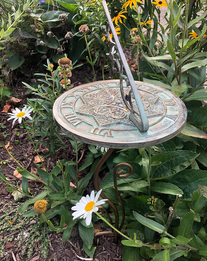 Flowerbed Pedestal Base #B109 by Rome - GardenSundials.com